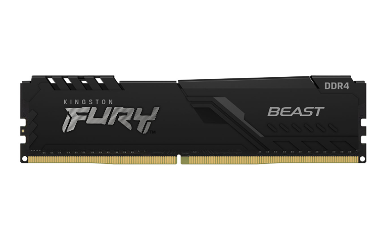 Memoria RAM Kingston FURY Beast Black XMP DIMM DDR4 32GB 3600MHz — PC Gamer Alto Rendimiento